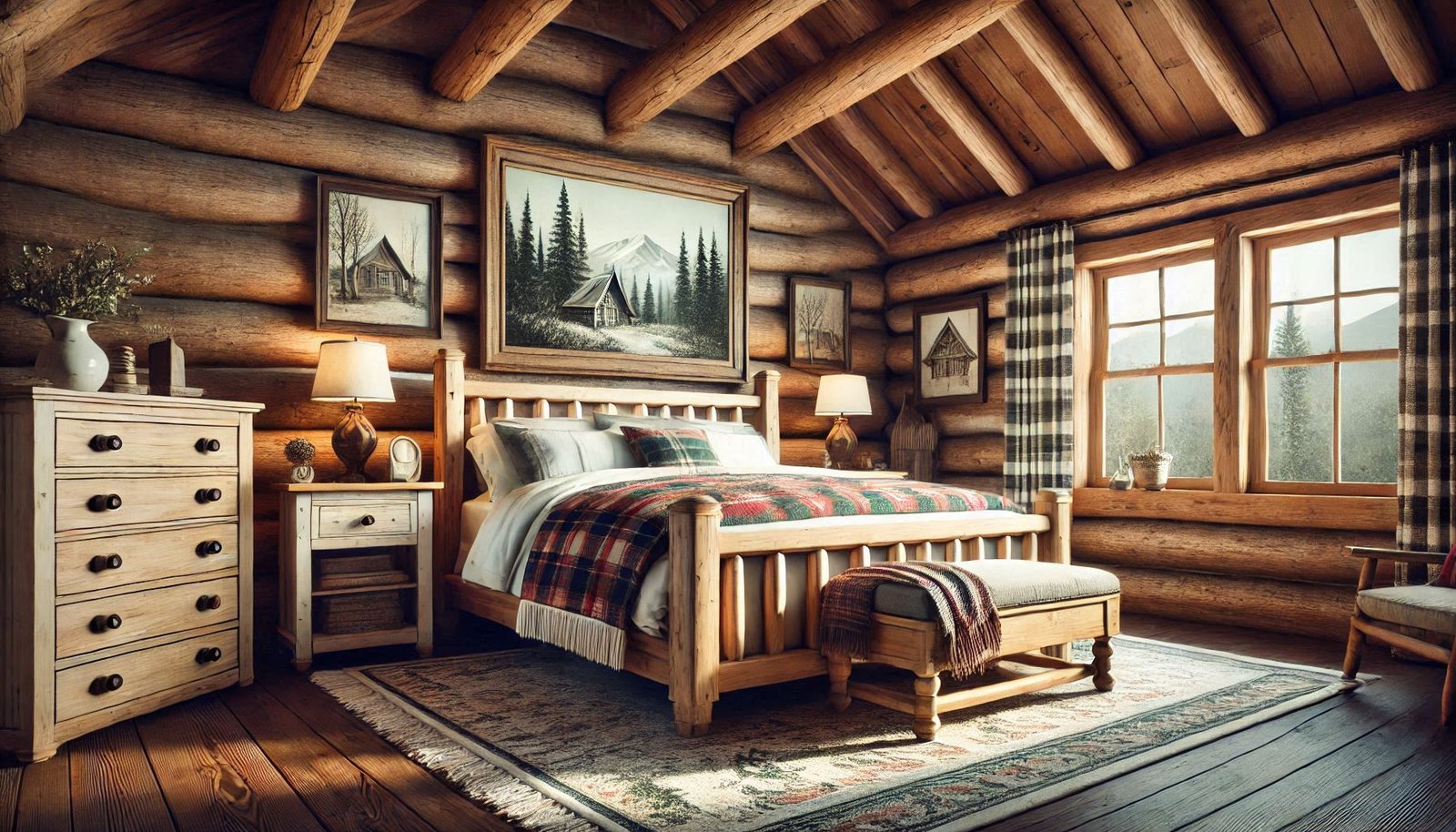 Rustic Wetern Bedroom