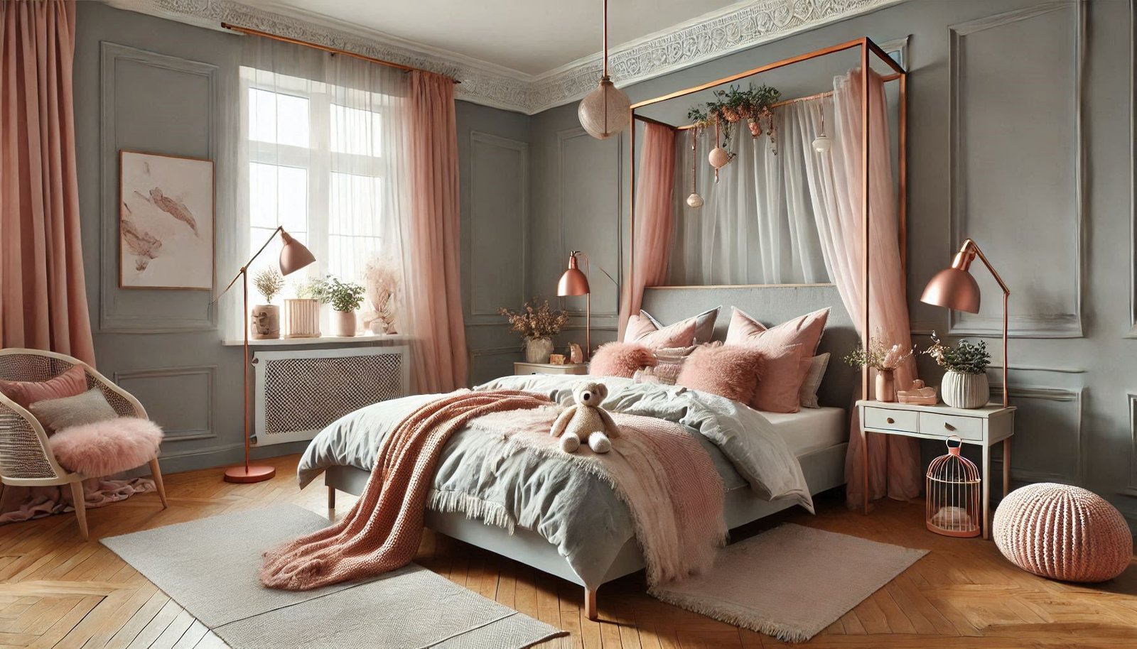 grey bedroom set