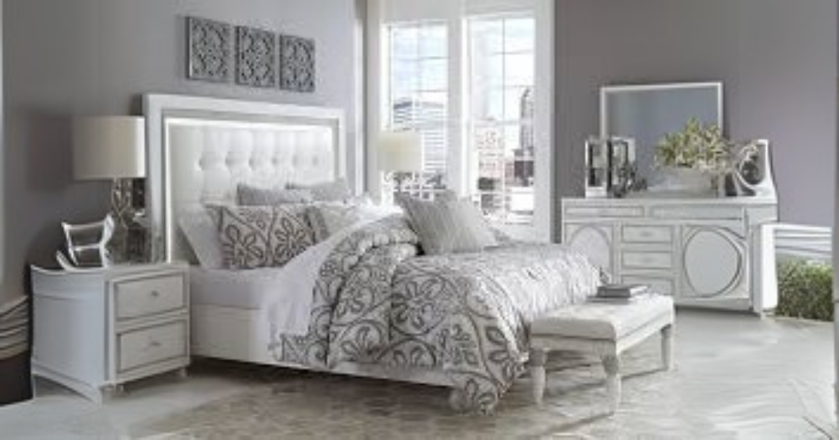Transitional Michael Amini Bedroom Sets