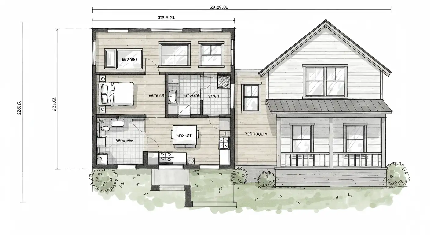 Small One Bedroom Apartment