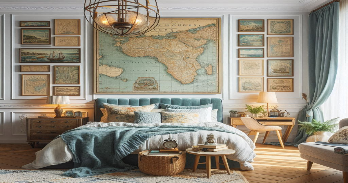 coastal bedroom 