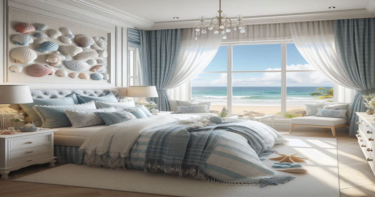 Coastal bedroom