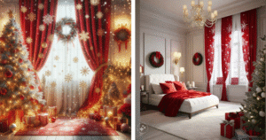 Curtains for Christmas Decor