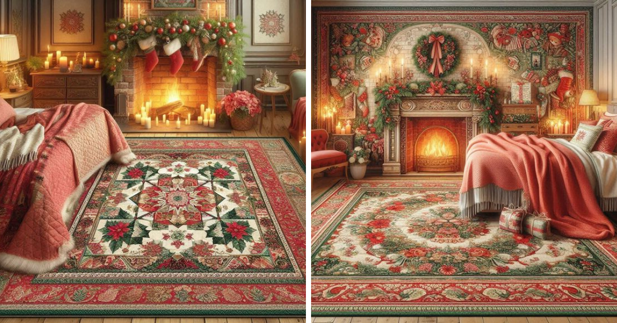 Christmas bedroom decor